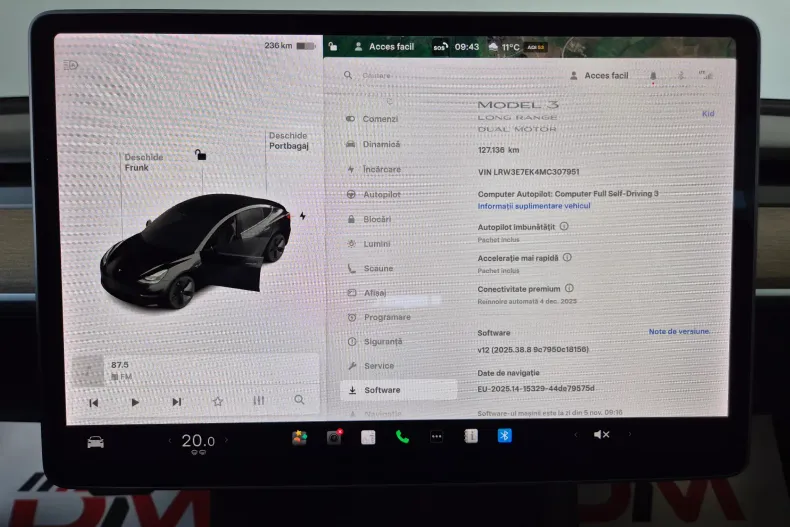 Tesla Model 3 din 2021 cu 127.500 km - oferta TES144546 - foto 17