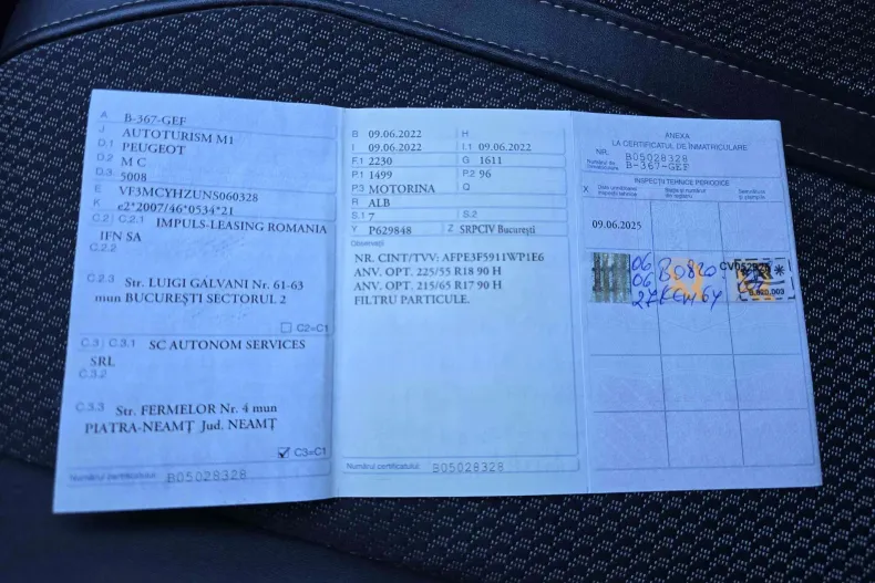 Peugeot 5008 din 2022 cu 65.199 km - oferta PEU144866 - foto 18