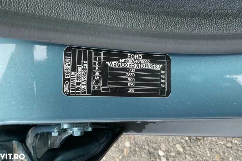 Ford EcoSport din 2019 cu 63.385 km - oferta FOR144889 - foto 31