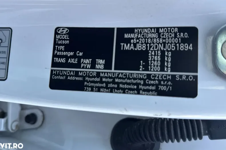 Hyundai TUCSON din 2021 cu 75.412 km - oferta HYU144893 - foto 40