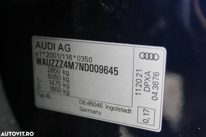 Audi Q7 din 2021 cu 133.581 km - oferta AUD145025 - foto 40
