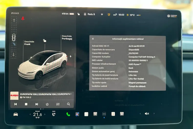 Tesla Model 3 din 2024 cu 38.592 km - oferta TES147853 - foto 28
