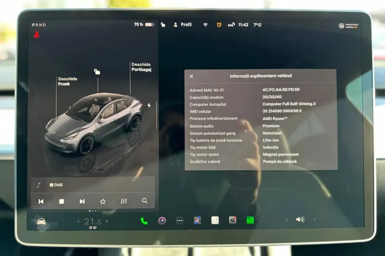 Tesla Model Y din 2022 cu 81.392 km - oferta TES147854 - foto 11