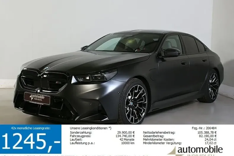 BMW M5 din 2024 cu 14.100 km - oferta BMW148927 - foto 1