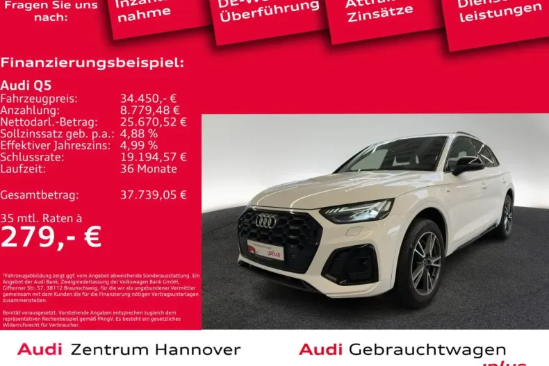 Audi Q5 din 2022 cu 87.549 km - oferta AUD150132 - foto 1