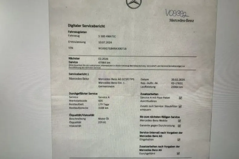 Mercedes-Benz S 580 din 2024 cu 49.025 km - oferta MER150291 - foto 27