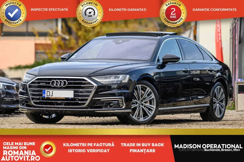 Audi A8 din 2021 cu 100.000 km - oferta AUD150527 - foto 1