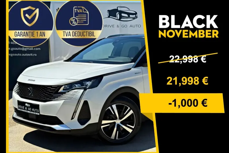 Peugeot 3008 din 2021 cu 91.300 km - oferta PEU150918 - foto 1