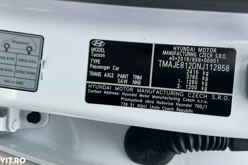 Hyundai TUCSON din 2022 cu 41.182 km - oferta HYU150924 - foto 40