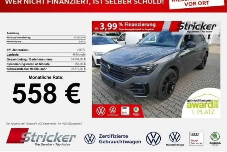 Volkswagen Touareg din 2022 cu 58.221 km - oferta VOL152996 - foto 4