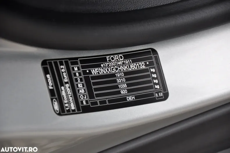 Ford Focus din 2019 cu 156.925 km - oferta FOR153750 - foto 24