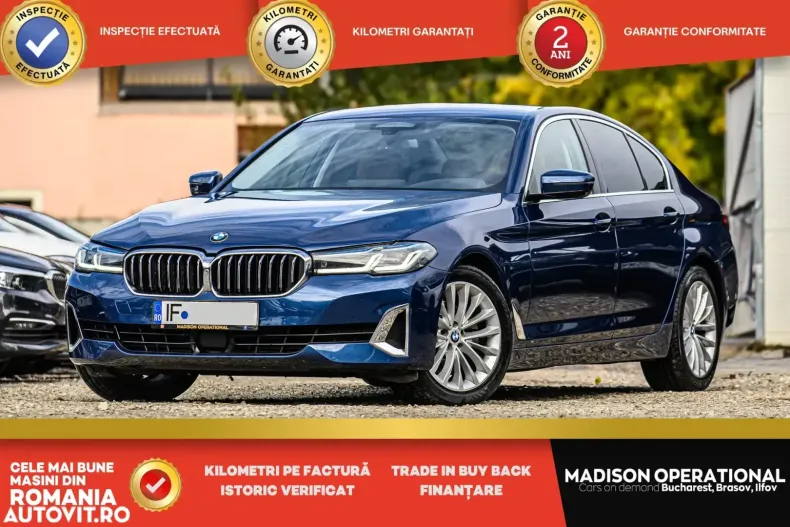 BMW 520 din 2021 cu 85.000 km - oferta BMW154278 - foto 1