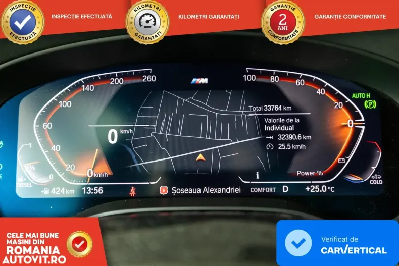 BMW 520 din 2022 cu 30.000 km - oferta BMW155002 - foto 16