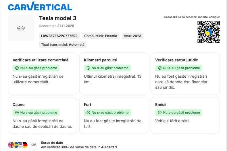 Tesla Model 3 din 2023 cu 52.500 km - oferta TES155961 - foto 22