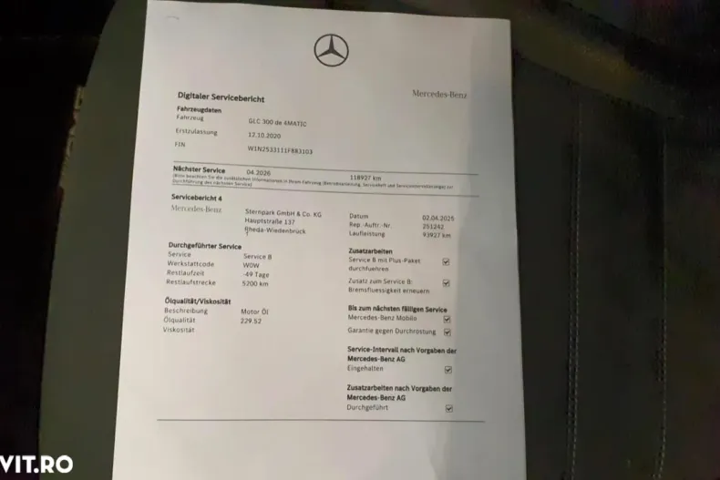 Mercedes-Benz GLC Coupe din 2020 cu 98.400 km - oferta MER156528 - foto 15