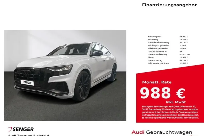 Audi Q8 din 2023 cu 41.954 km - oferta AUD157636 - foto 4