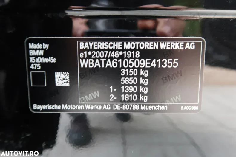 BMW X5 din 2020 cu 72.203 km - oferta BMW158070 - foto 22