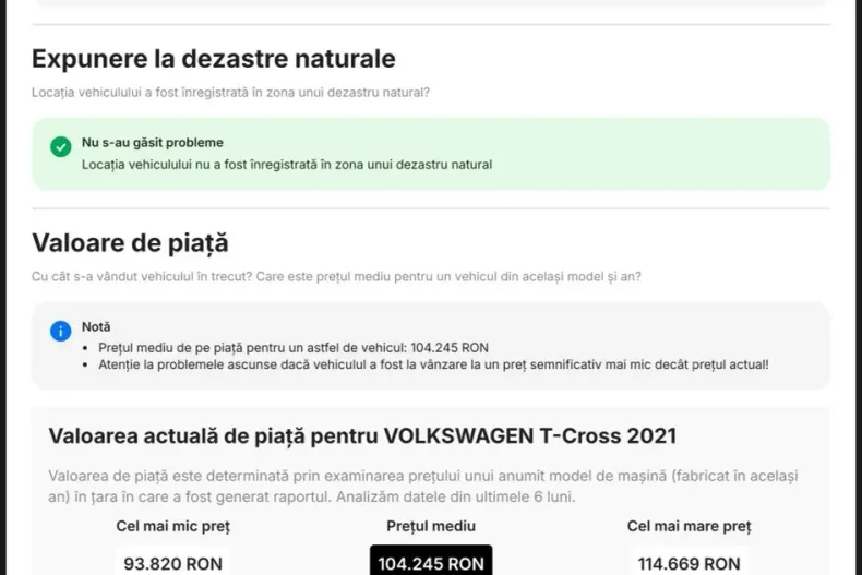 Volkswagen T-Cross din 2021 cu 70.349 km - oferta VOL158257 - foto 24