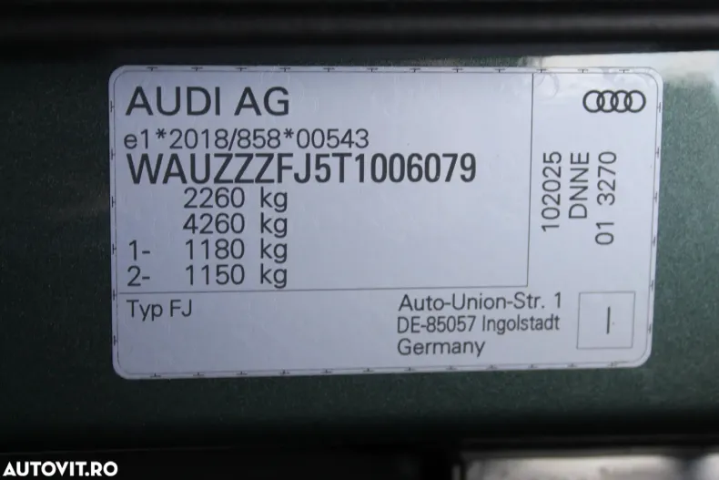 Audi Q3 din 2025 cu 976 km - oferta AUD160273 - foto 40