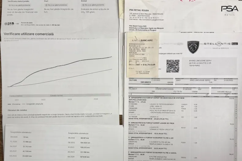 Peugeot 508 din 2020 cu 159.000 km - oferta PEU160507 - foto 3