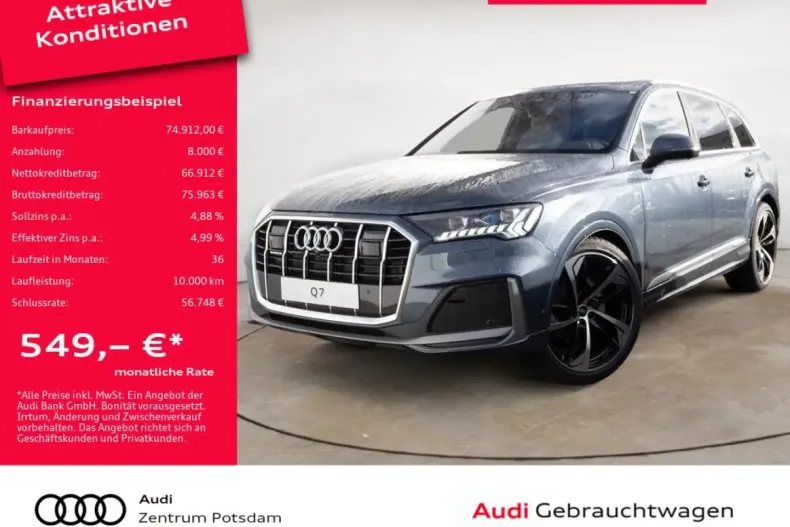 Audi Q7 din 2024 cu 23.000 km - oferta AUD160979 - foto 1