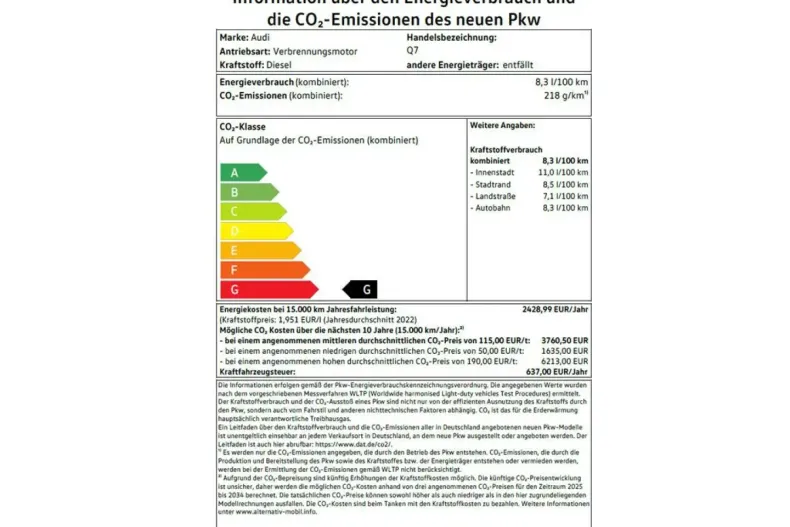 Audi Q7 din 2024 cu 23.000 km - oferta AUD160979 - foto 2