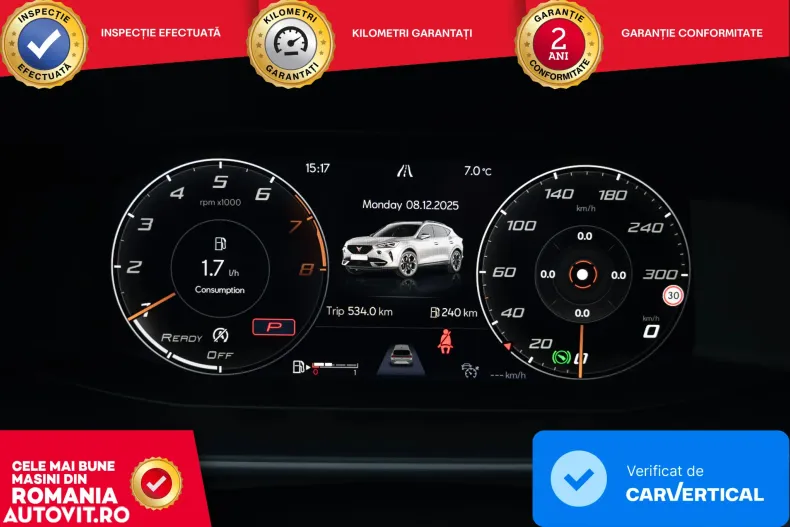 Cupra Formentor din 2022 cu 90.000 km - oferta CUP161109 - foto 13