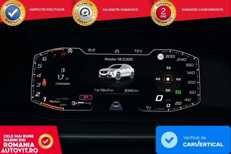 Cupra Formentor din 2022 cu 90.000 km - oferta CUP161109 - foto 14