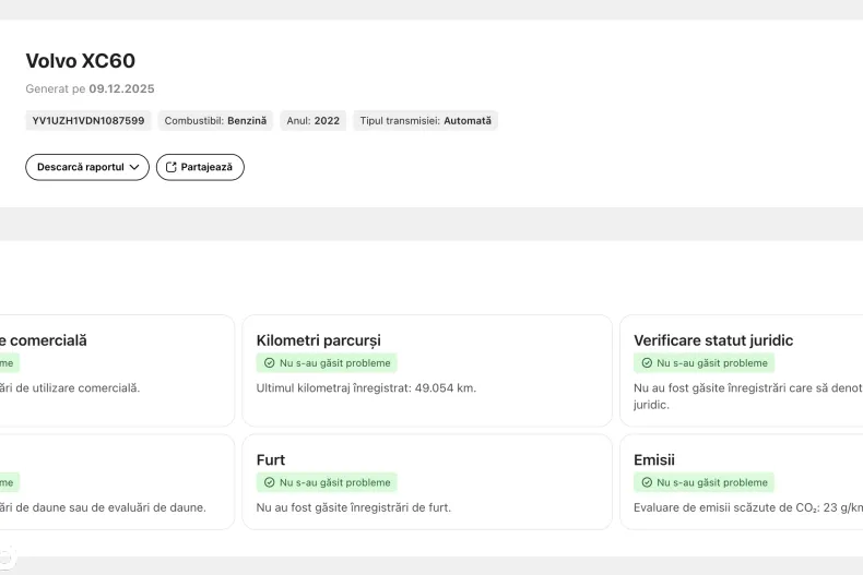 Volvo XC60 din 2022 cu 77.203 km - oferta VOL163021 - foto 13