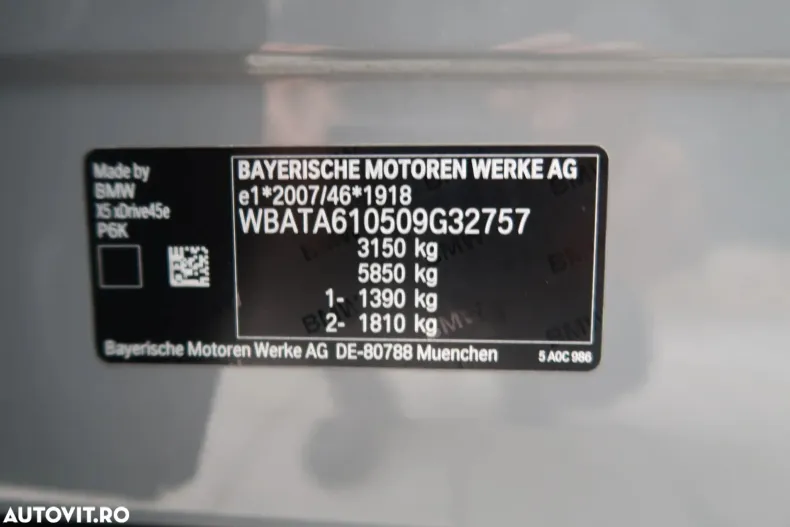 BMW X5 din 2021 cu 110.000 km - oferta BMW164198 - foto 30