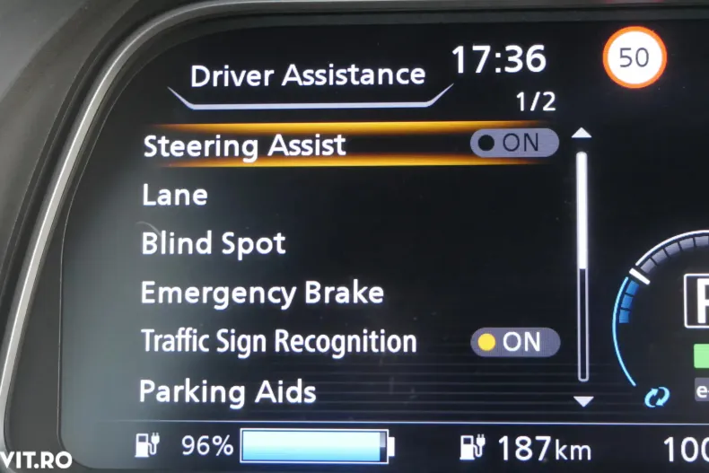 Nissan Leaf din 2019 cu 100.299 km - oferta NIS164261 - foto 30