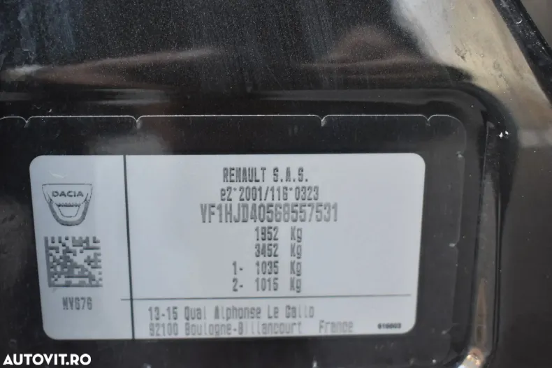 Dacia Duster din 2022 cu 64.593 km - oferta DAC164701 - foto 22