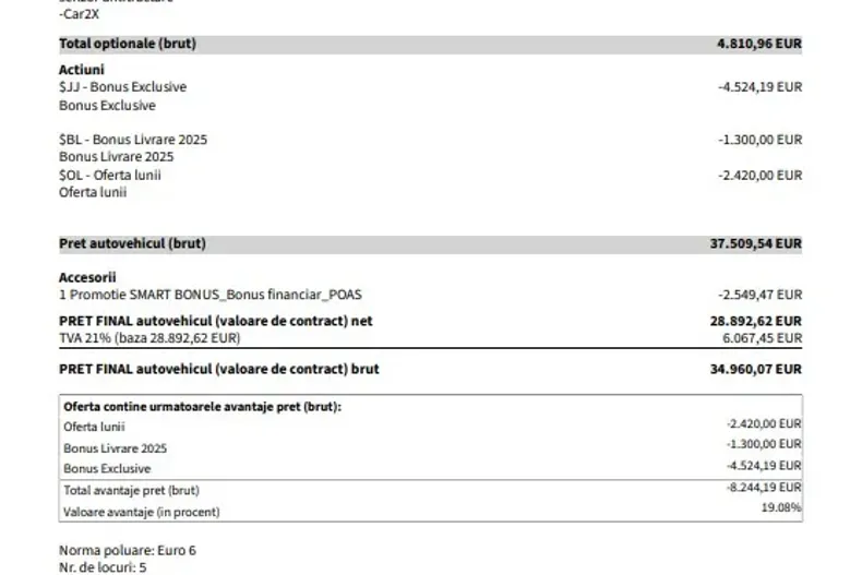 Volkswagen Tiguan din 2025 cu 5 km - oferta VOL166023 - foto 13