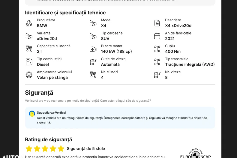 BMW X4 din 2021 cu 129.500 km - oferta BMW166246 - foto 39
