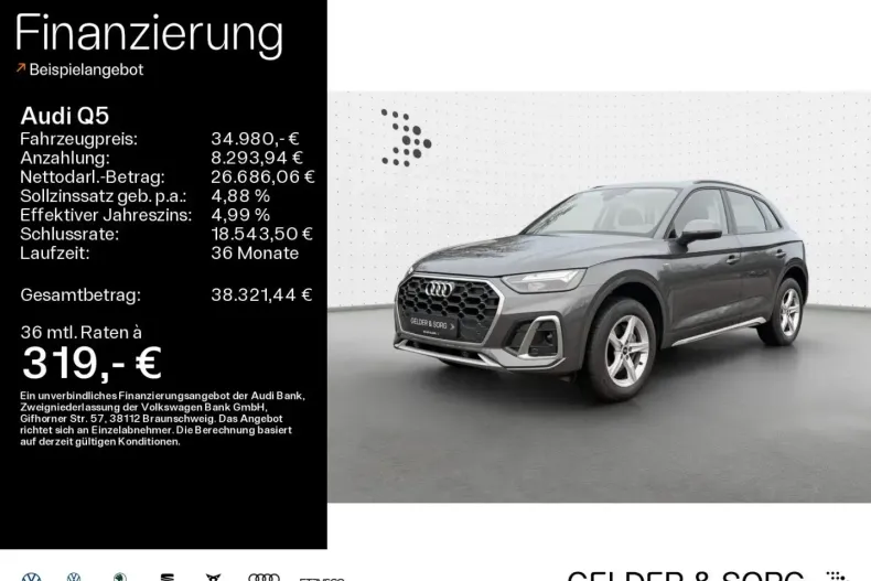 Audi Q5 din 2021 cu 39.300 km - oferta AUD166280 - foto 4