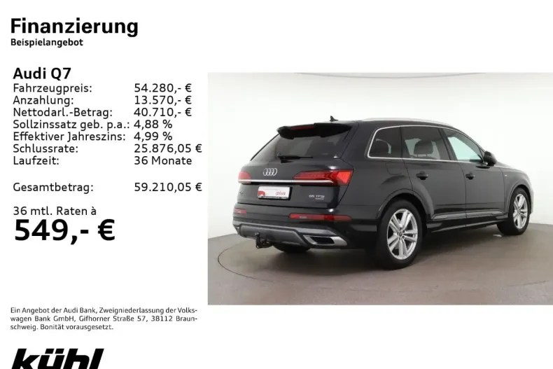 Audi Q7 din 2022 cu 32.590 km - oferta AUD166494 - foto 2