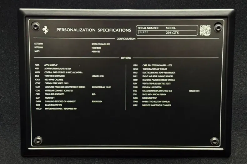 Ferrari 296 GTS din 2024 cu 6.125 km - oferta FER167258 - foto 35