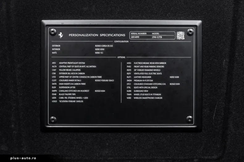 Ferrari 296 GTB din 2022 cu 14.310 km - oferta FER167259 - foto 30