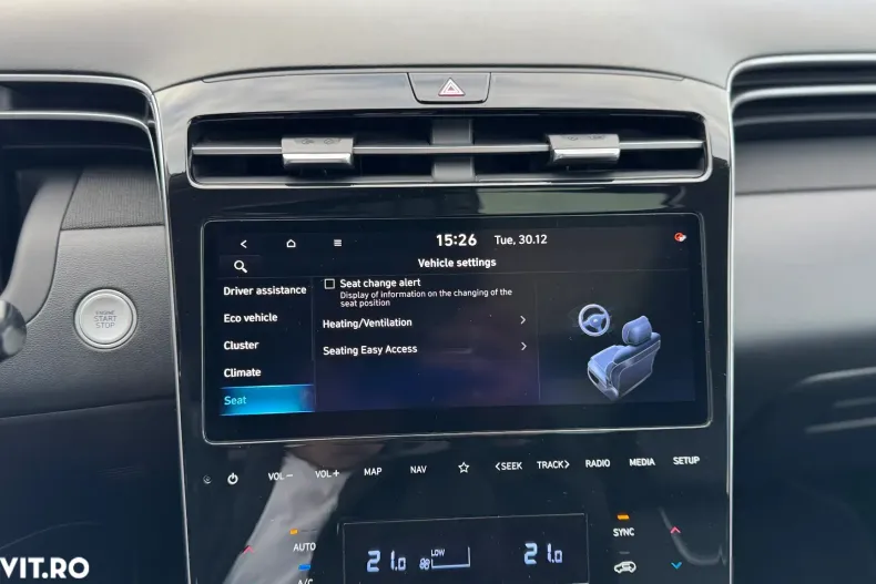 Hyundai TUCSON din 2022 cu 126.550 km - oferta HYU167878 - foto 16