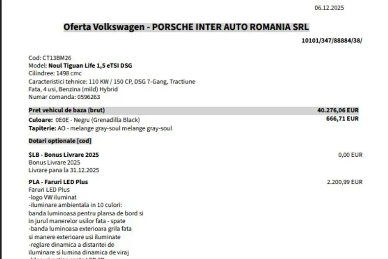 Volkswagen Tiguan din 2025 cu 5 km - oferta VOL168863 - foto 12