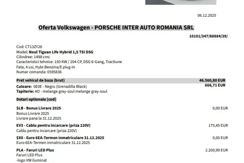 Volkswagen Tiguan din 2025 cu 1 km - oferta VOL168865 - foto 12