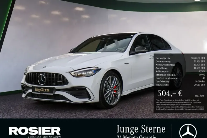 Mercedes-Benz C 43 AMG din 2024 cu 17.539 km - oferta MER169334 - foto 1
