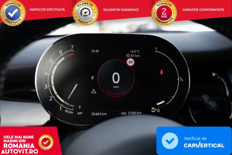 MINI Cooper S din 2021 cu 55.000 km - oferta MIN171299 - foto 12