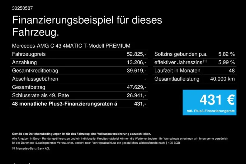 Mercedes-Benz C 43 AMG din 2024 cu 42.757 km - oferta MER171858 - foto 2