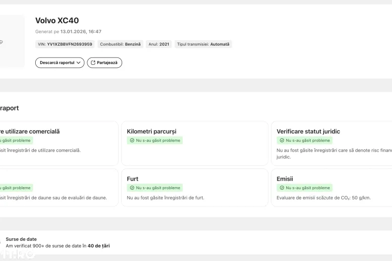 Volvo XC40 din 2021 cu 68.458 km - oferta VOL173458 - foto 13