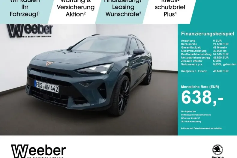 Cupra Formentor din 2025 cu 23.000 km - oferta CUP173964 - foto 1