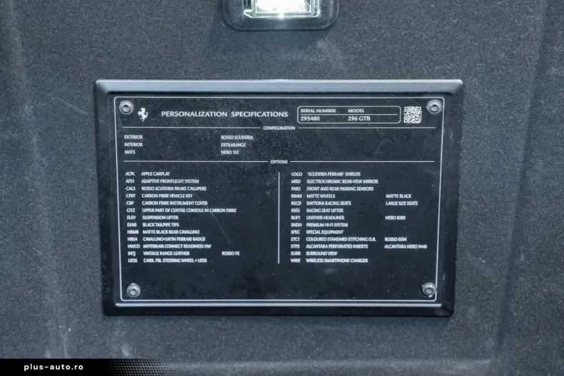 Ferrari 296 GTB din 2023 cu 11.650 km - oferta FER174621 - foto 21