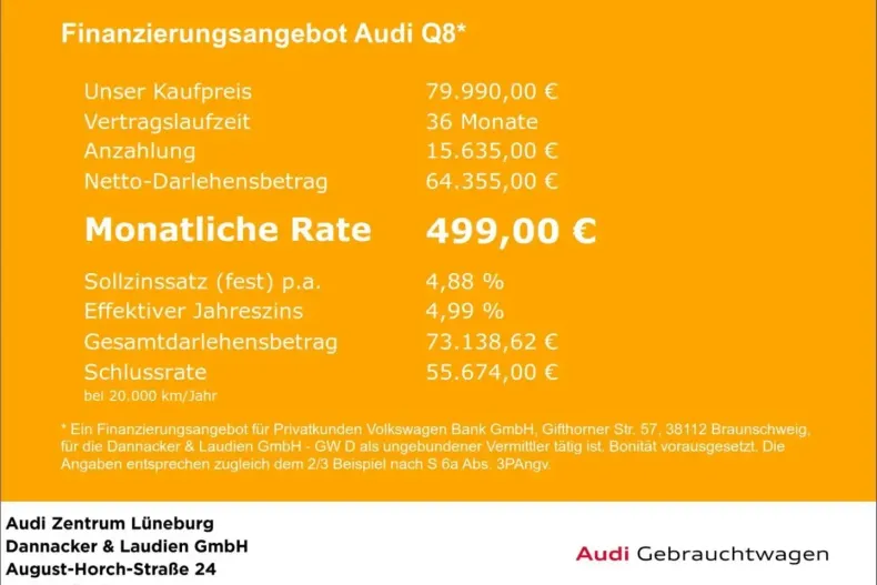 Audi Q8 din 2024 cu 46.837 km - oferta AUD175171 - foto 2
