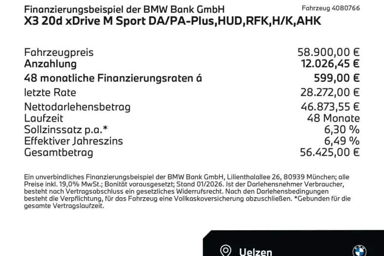 BMW X3 din 2025 cu 39.900 km - oferta BMW176657 - foto 2