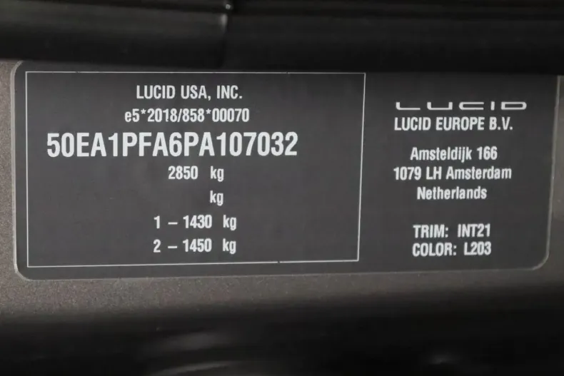 Lucid Air din 2024 cu 10.866 km - oferta LUC176821 - foto 17